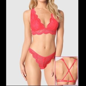 Deep V Triangle Bralette